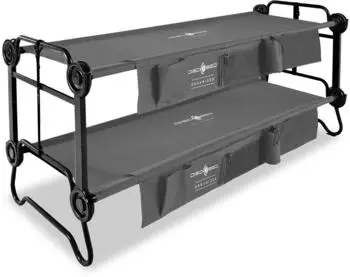 Disc-O-Bed Feldbett 2er-Set L anthrazit