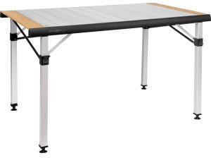 Brunner Outdoor Quadra Tropic Adjustar 4 Klapptisch - bis 30kg - Aluminium
