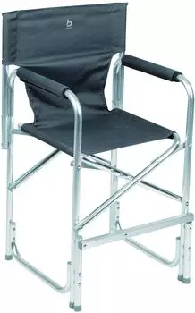 Bo-Camp Kinderstuhl - Aluminium - grau