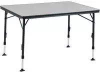 Crespo AP/272-T80, Crespo Campingtisch AP/272 120 x 80 cm, schwarz