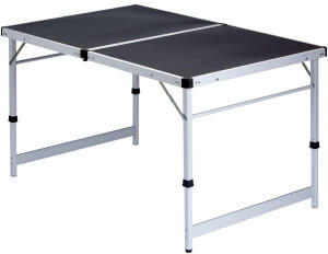 Isabella Klapptisch - silber/schwarz - 120x70x60cm