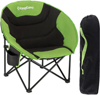 Kingcamp MoonChair faltbarer Relax Sessel - schwarz/grün