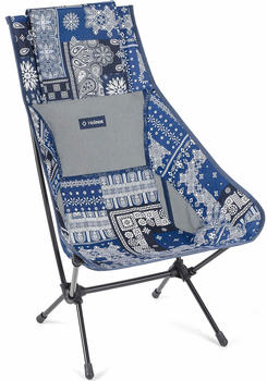 Helinox Chair Two blue bandana quilt