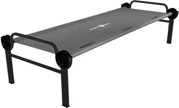 Disc-O-Bed L Bett Single Edition ohne Seitentaschen grau