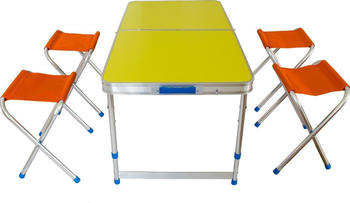 Nativ Garten Klappm&ouml;bel-Set 5 tgl.