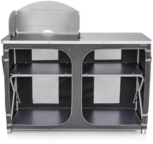 Campart Campingschrank faltbar XXL mit mobiler Campingküche