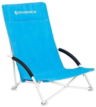 Songmics Strandstuhl mit hoher Rückenlehne