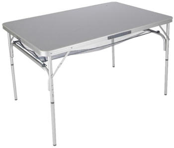 Bo-Camp Premium Campingtisch mit Netz, 100x70cm, grau