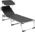 Outwell Victoria Deck Chair black/grey