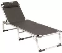 Outwell 410111, Outwell New Foundland Dreibeinliege, 58x188x32cm, grau/schwarz Outwell 410111, Outwell New Foundland Dreibeinliege, 58x188x32cm, grau/schwarz
