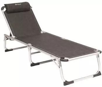 Outwell New Foundland Dreibeinliege, 58x188x32cm, grau Outwell New Foundland Dreibeinliege, 58x188x32cm, grau