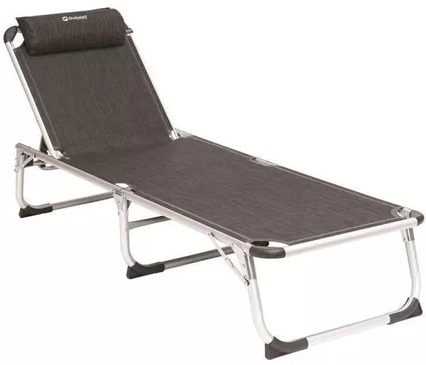 Outwell New Foundland Dreibeinliege, 58x188x32cm, grau