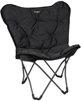 Brunner Outdoor Action Vivavita Lounger Faltstuhl, schwarz