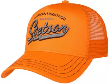 Stetson Since 1865 Trucker Cap bright orange