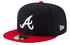 New Era MLB Atlanta Braves Authentic Collection Emea 59Fifty Fitted Cap (12572848) blue