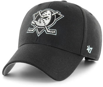 47 Brand 47 Nhl Anaheim Ducks Metallic Mvp Snapback Cap black