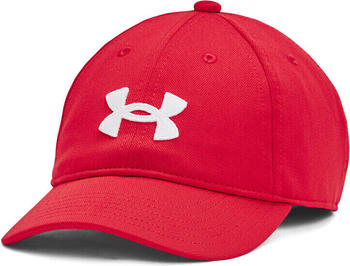 Under Armour Boys' UA Blitzing Adjustable Cap (1376712) red/white