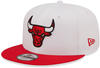 New Era White Crown Team 9Fifty Chicago Bulls Cap (60358008) white/red