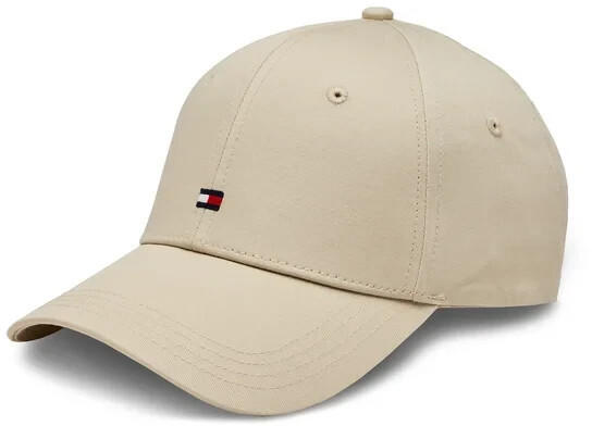 Tommy Hilfiger Essential Flag Cap (AW0AW15785) white clay