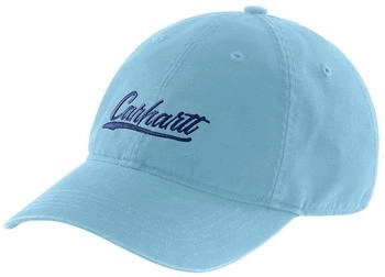 Carhartt Canvas Script Graphic Cap powder blue