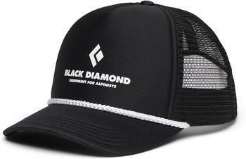 Black Diamond Flat Bill Trucker Hat (AP723049) black/black