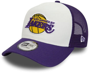 New Era Tm Clr Blck Af Los Angeles Lakers Trucker Cap (60348857) open misc