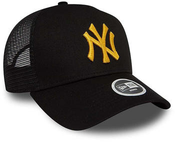 New Era Metallic New York Yankees Trucker Cap (60503581) black