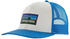 Patagonia P-6 Logo Trucker Hat (38289) white/vessel blue