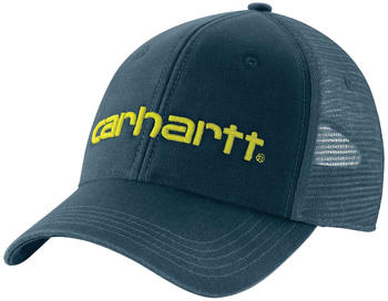 Carhartt Canvas Mesh Back Logo Graphic Cap (101195) night