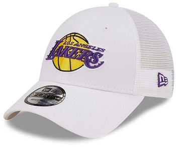 New Era Home Field 9Forty Los Angeles Lakers Trucker Cap (60358153) white