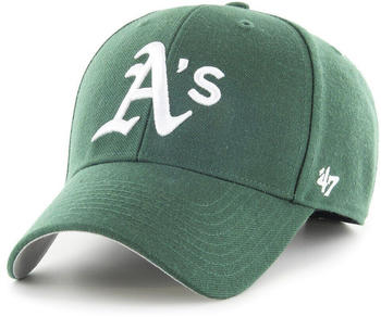 47 Brand Mlb Oakland Athletcis Mvp Cap Man (B-MVP18WBV-DGE) green