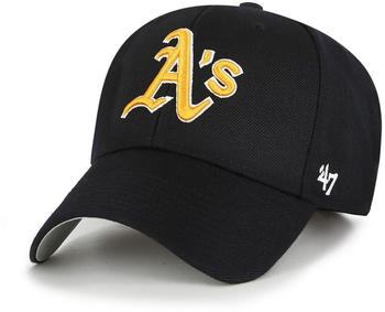 47 Brand Mlb Oakland Athletics Mvp Cap Man (B-MVP18WBV-BKG) black
