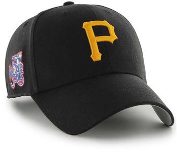 47 Brand Mlb Pittsburgh Pirates Sure Shot Mvp Snapback Cap Man (BCWS-SUMVP20WBP-B) black