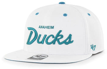 47 Brand Nhl Anaheim Ducks Crosstown Pop Captain Cap Man (H-CRSPP25WBP-WH) white