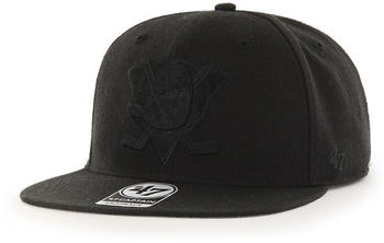 47 Brand Nhl Anaheim Ducks No Shot Captain Cap Man (H-NSHOT25WBP-BKJ) black