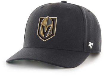 47 Brand Nhl Vegas Golden Knights Cold Zone Mvp Dp Cap Man (H-CLZOE31WBP-BK) black