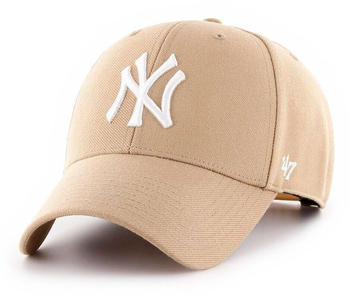47 Brand Mlb New York Yankees Mvp Snapback Cap Man (B-MVPSP17WBP-KH) beige