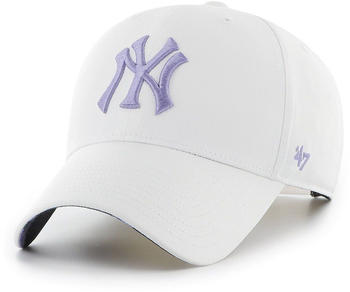 47 Brand Mlb New York Yankees Enamel Twist Under Mvp Cap Man (B-ENLSP17CTP-WH) white