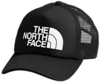 The North Face Logo Trucker Cap, Schwarz