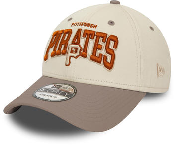 New Era White Crown 9Forty Pittsburgh Pirates Cap (60435041) beige
