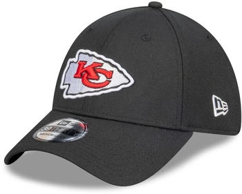 New Era 39Thirty Stretch Cap Kansas City Chiefs schwarz