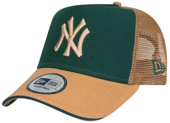 New Era A-Frame Trucker Cap New York Yankees dunkelgr&uuml;n
