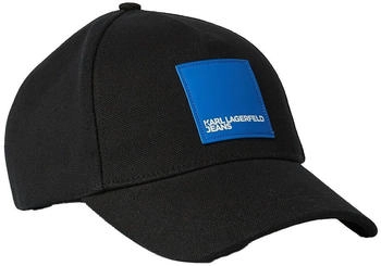 Karl Lagerfeld Baumwolle Cap Patch J101 schwarz