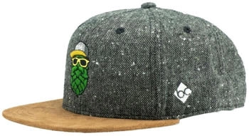 Bavarian Caps Caps Unisex Snapback Hopfinator dunkelgrau braun