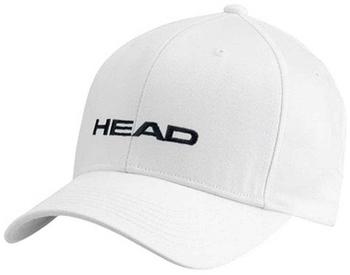 Head Cap Tennis Baumwolle weiss