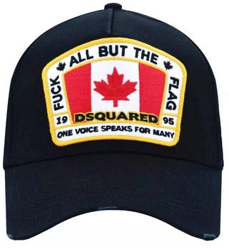 Dsquared2 Canadian Flag Icon Baseballkappe schwarz