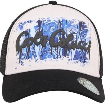 Carlo Colucci Truckercap 3D Druck schwarz