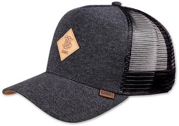 Djinns Trucker Cap HFT Jersey Patch anthrazit schwarz