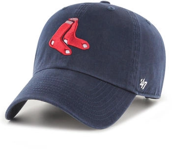47 Brand Trucker Cap Relaxed Fit MLB CLEAN UP Boston Red Sox
