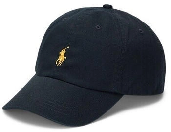 Polo Ralph Lauren Baseballkappe Baumwolltwill schwarz